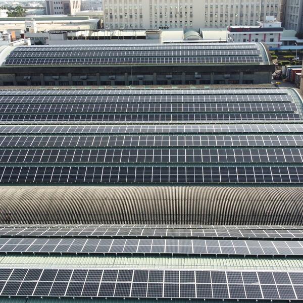 solar industrial rooftop