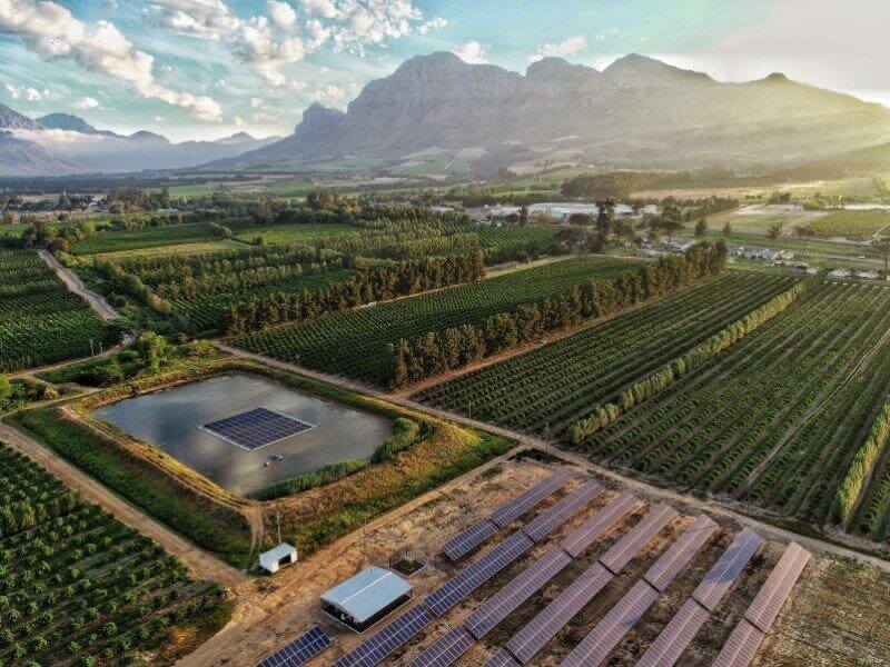 First Floating PV System in South Africa