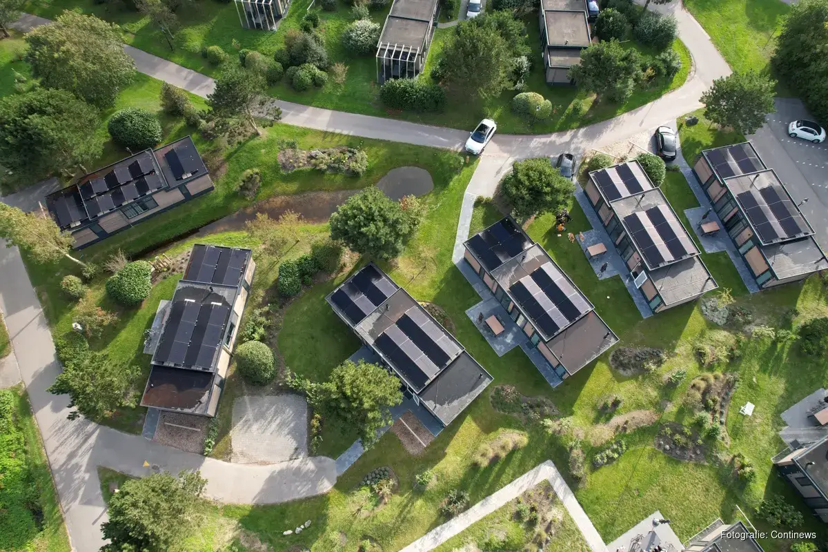 Texel vakantiepark de Krim met SolarEdge