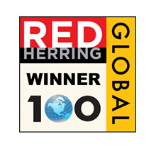 napis "Red Herring Global 100"