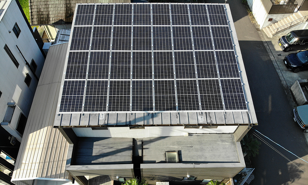 ソーラーエッジソリューション+SmartStarL 蓄電池で電気料金と 異常気象によるリスクを低減