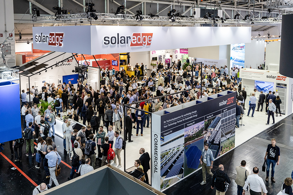 Intersolar 2022 SolarEdge Booth