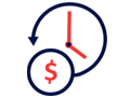 Less time onsite, lower costs icon