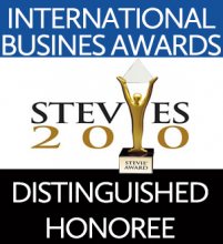 International Business Awards Stevies 2010 Distinguished Honoree