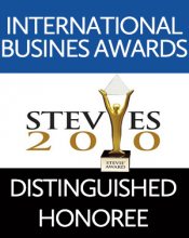 International Business Awards Stevies 2010 Distinguished Honoree