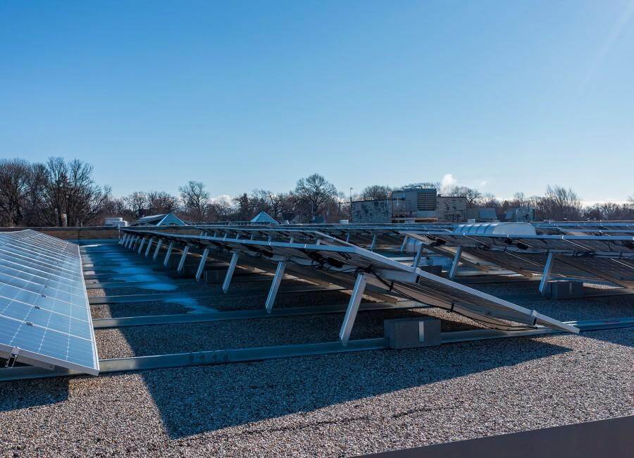 PV system on Wauwatosa City Hall