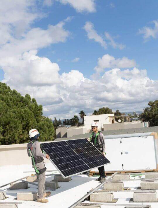 solar installation for g100 export limitation