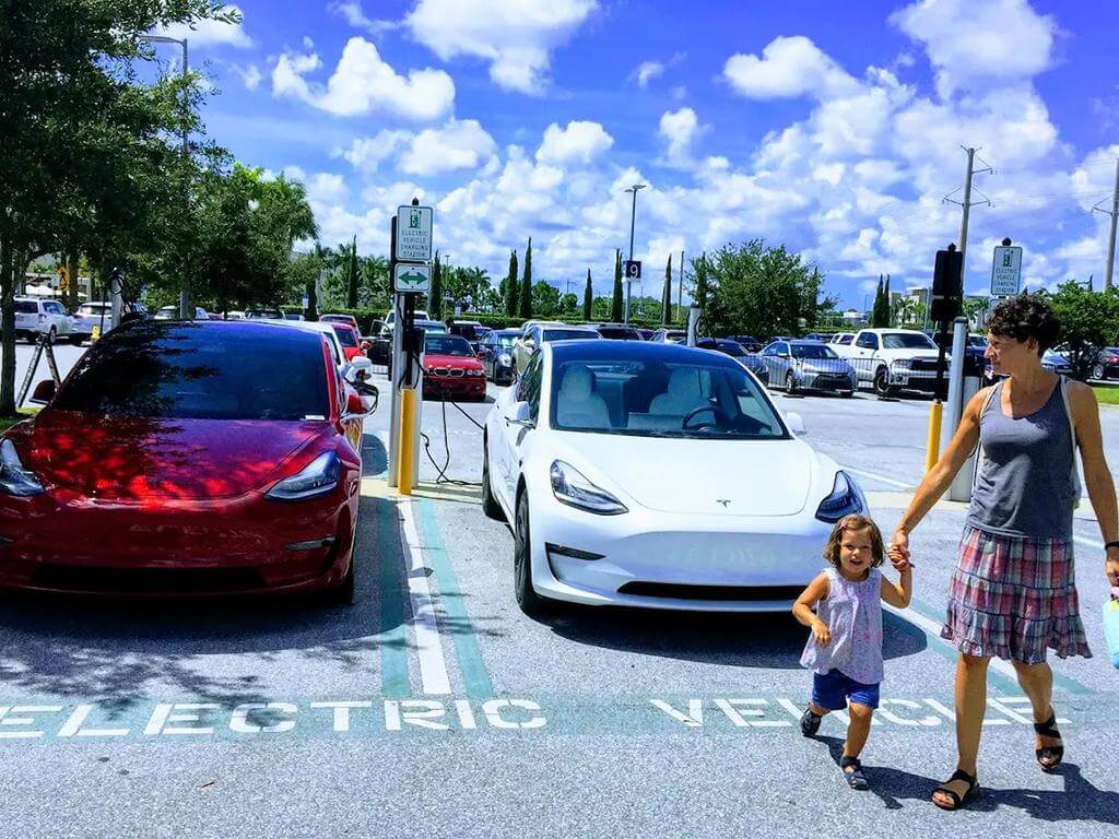 Increased use of EVs