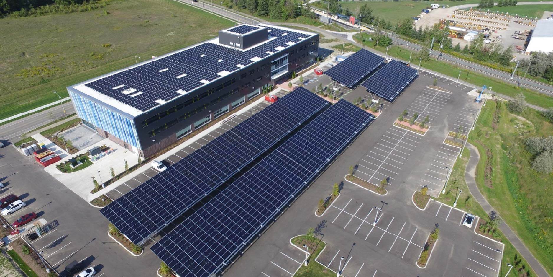 Parking lot for Solar Panels